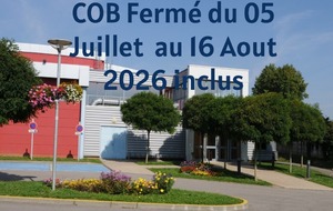 Fermeture  du COB