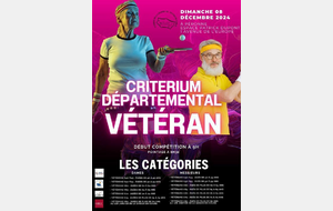 Criterium Vétérans Echelon Départemental