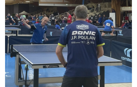 Alain notre unique représentant au Championnat de France des Vétérans